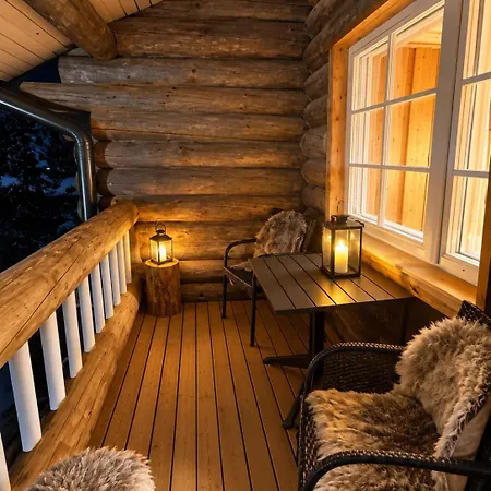 Kelokuura Ruka, Cozy Finnish Log Near The Slopes Ruka